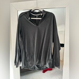 Men’s Adidas quarter zip pull over